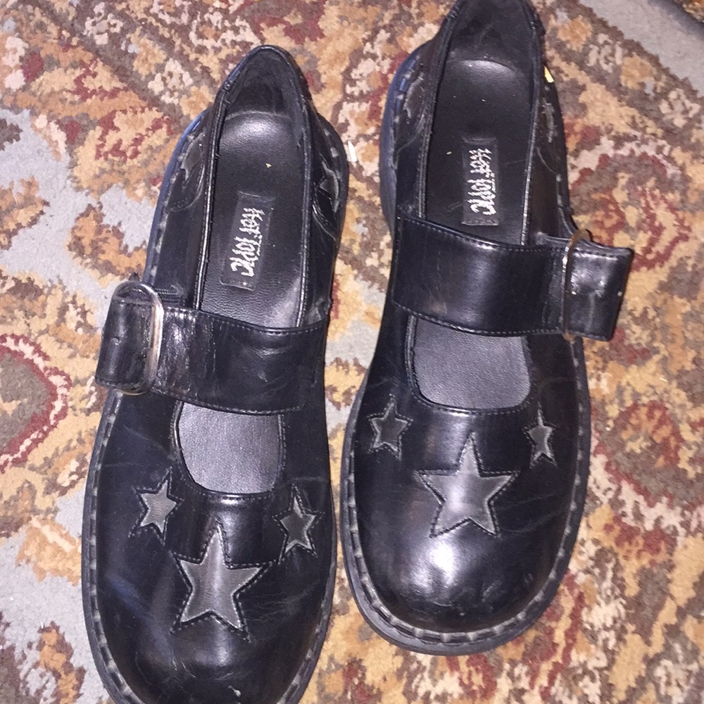 Black Hot Topic Mary Janes